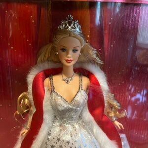 Holiday Celebration Barbie 2001 Hallmark NRFB NEW